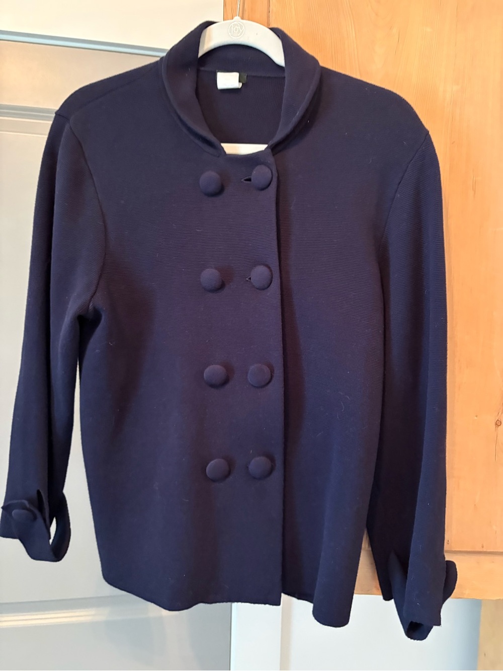 J. Crew Vintage Navy Double-Breasted Women's Blazer